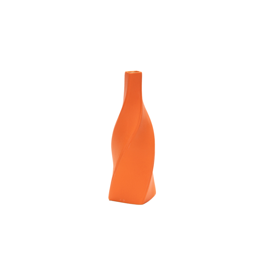 Vase Trosade 9.3X23.2X2.2Cm - Orange Vases décoratifs