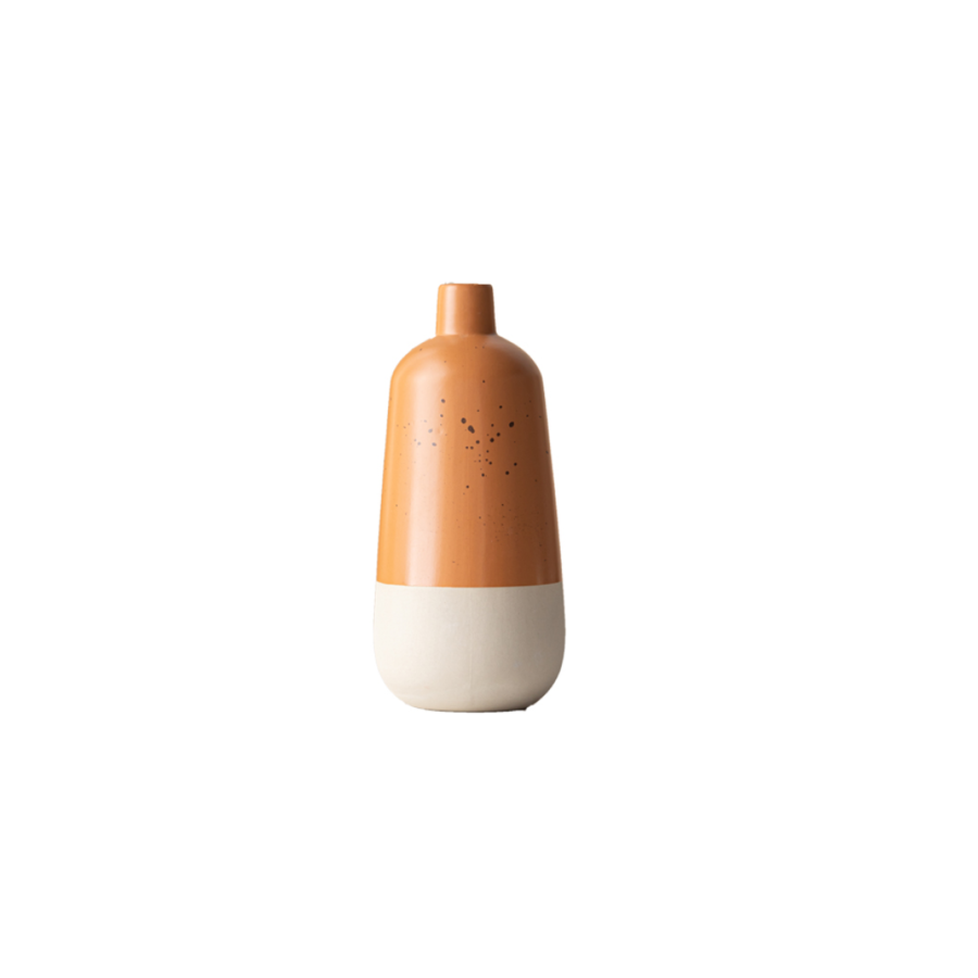 Vase Bicolore Mouchete - Camel Vases décoratifs