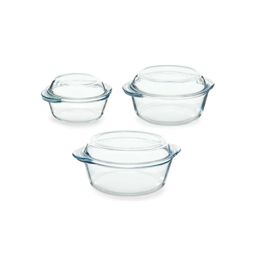 Set De 3 Casseroles Borcam - Blanc Offres Ramadan