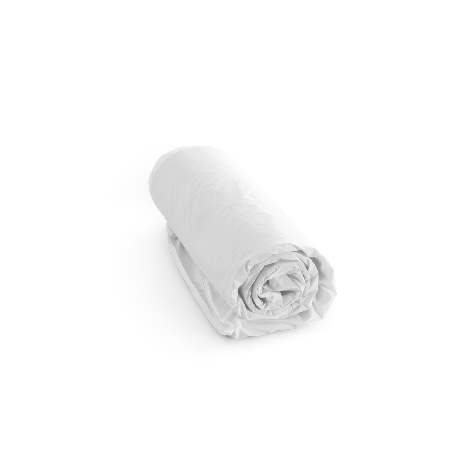 Protège-Matelas Imperméable Jersey - Blanc Essentiel HIVER