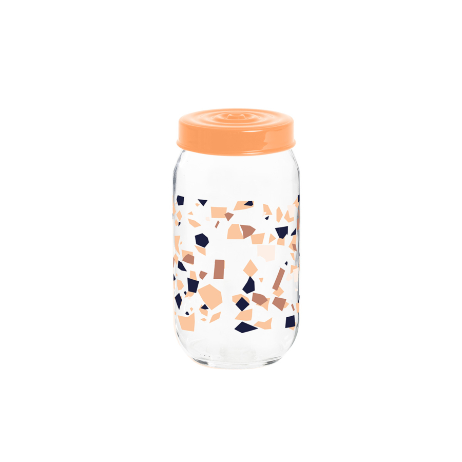 Bocal Décoré 1L- Multicouleur Art de la table