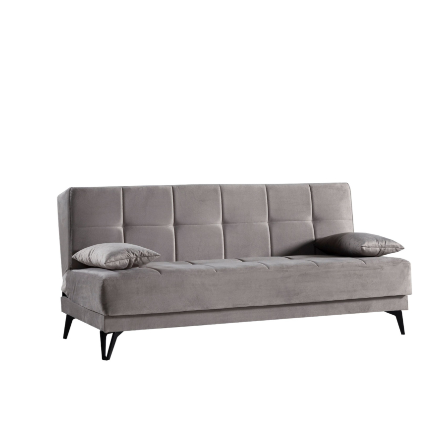 Canapé Lit 3 Places Limra - Gris Canapé convertible