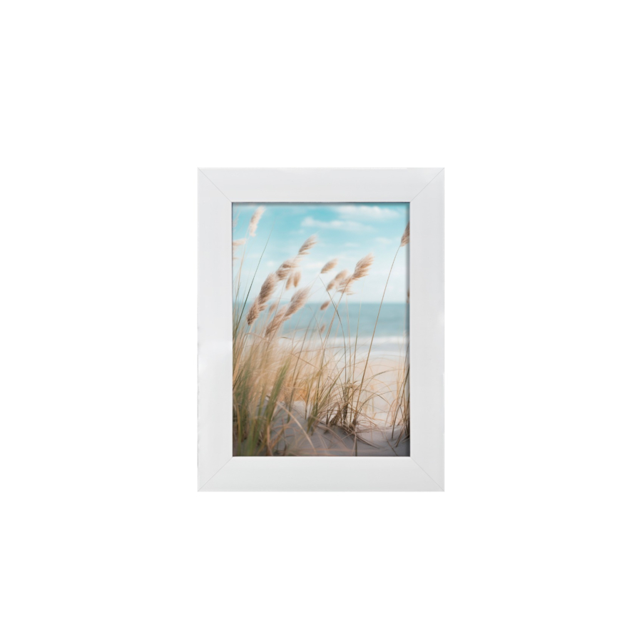 Cadre Photo Zen En Ps 13X18Cm - Blanc Offres Ramadanesques