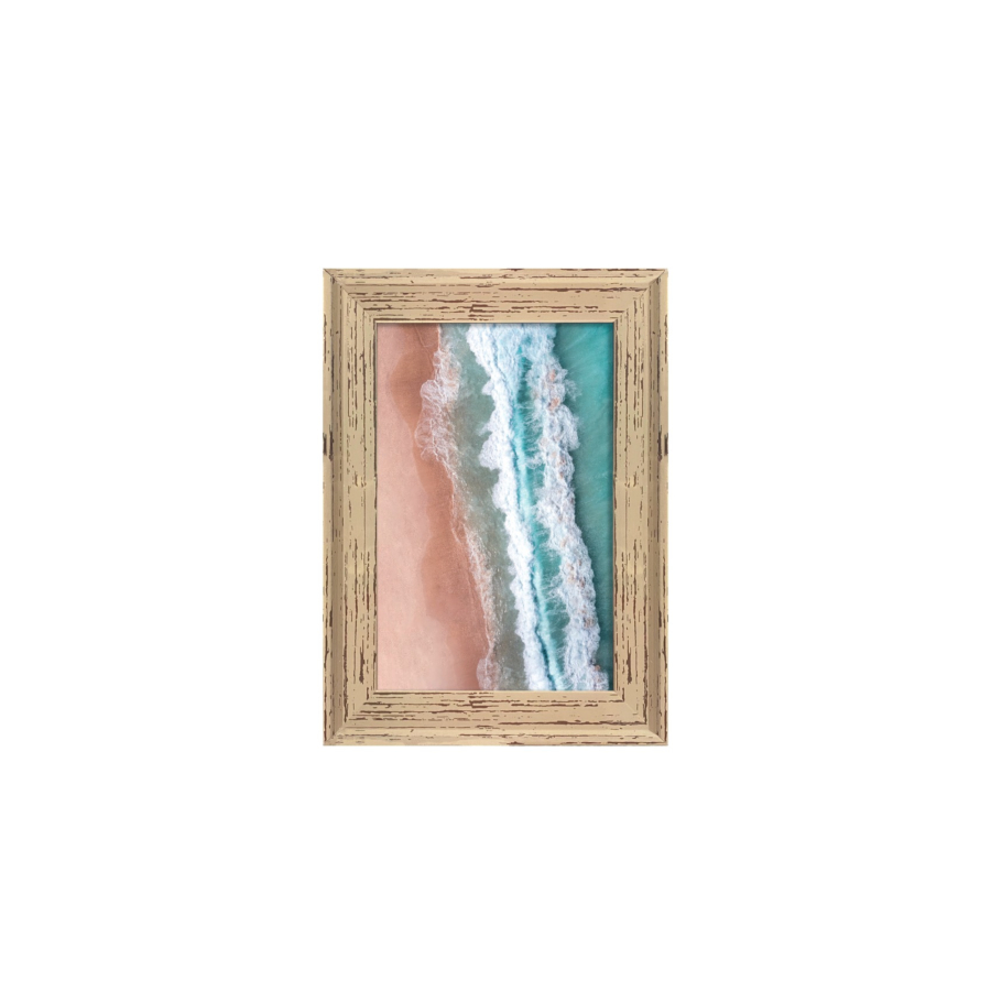 Cadre Photo Vintage 10X15Cm - Naturel Offres Ramadanesques