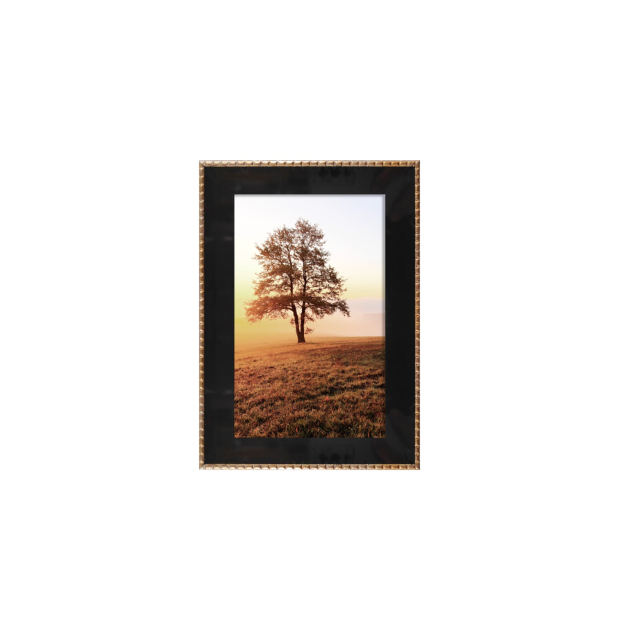 Cadre Photo Prestige 10X15Cm - Noir/Doré Offres Ramadanesques