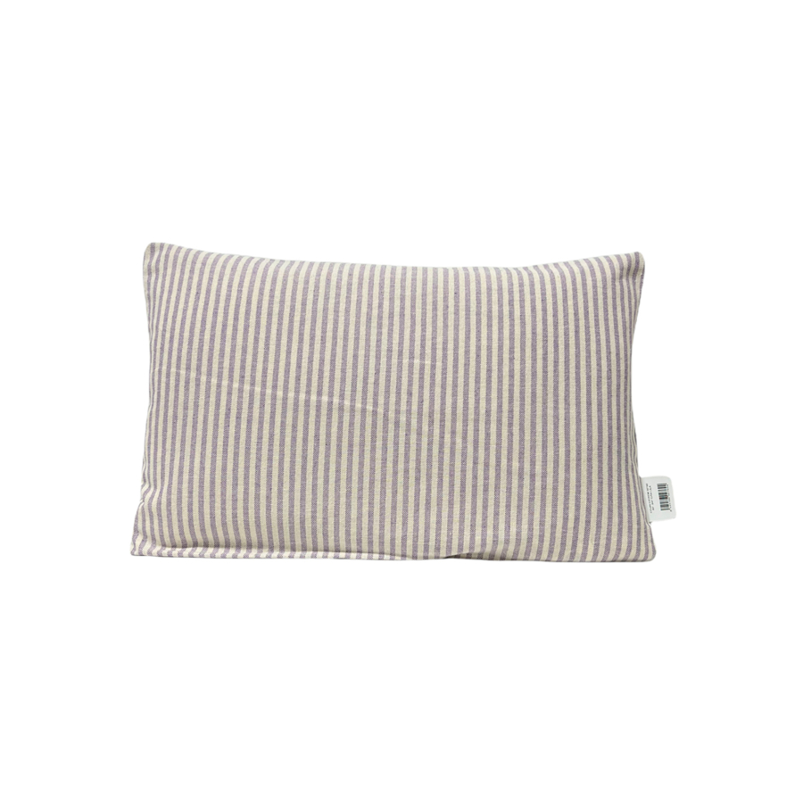 Coussin Exterieur Rayé 30X50Cm - Violet Textile