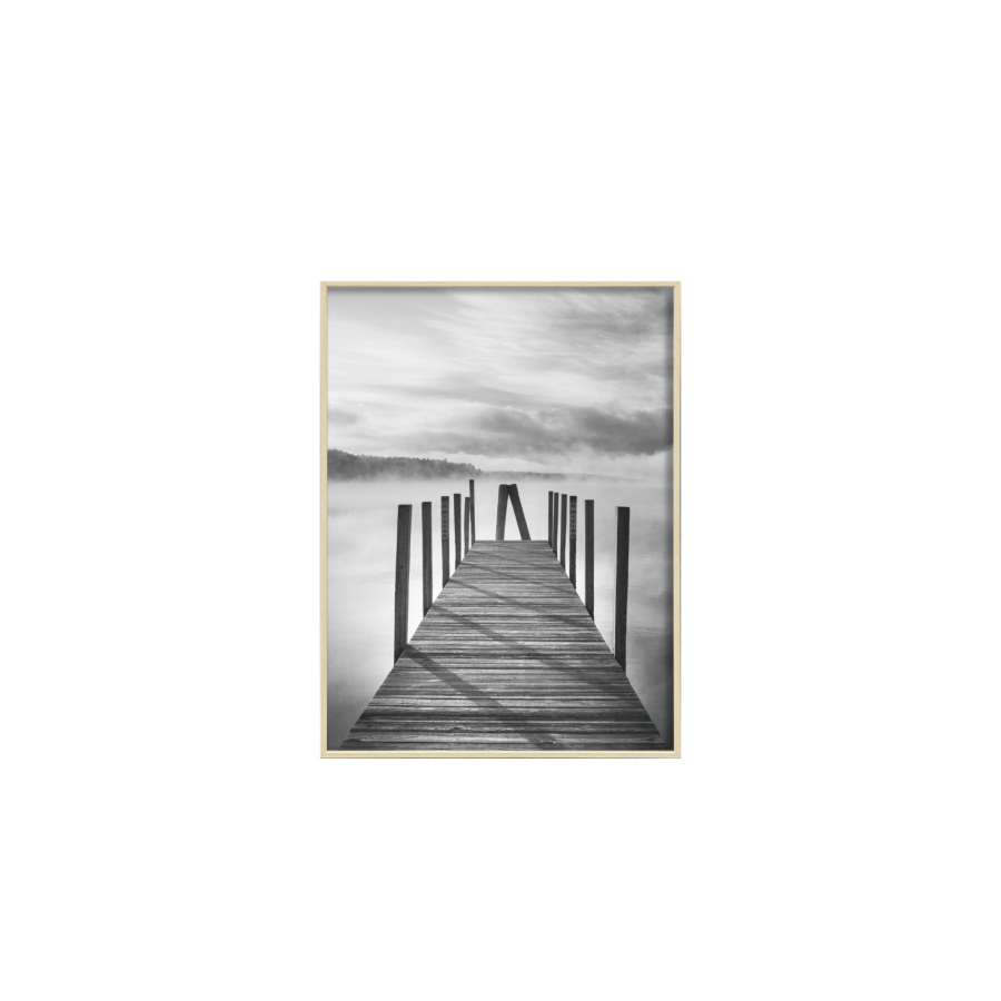 Cadre Photo Evasion En Aluminium 46X61Cm - Beige Offres Ramadanesques