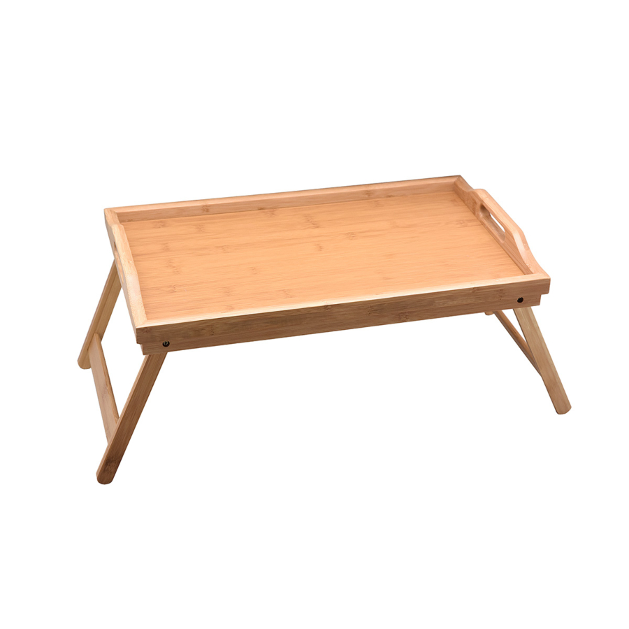 Plateau De Lit En Bambou - Beige Naturel Offres Ramadan
