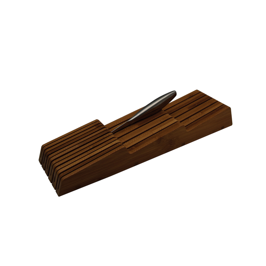 Range Couteaux Bambou - Marron Offres Ramadan