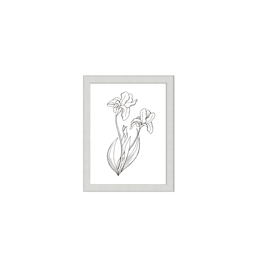 Cadre Photo Retro 20X25Cm - Blanc Offres Ramadanesques