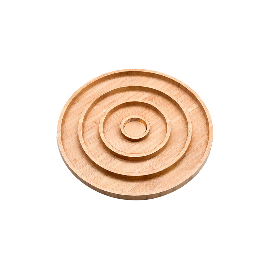 Plateau Escargot Bambou - Beige Offres Ramadan