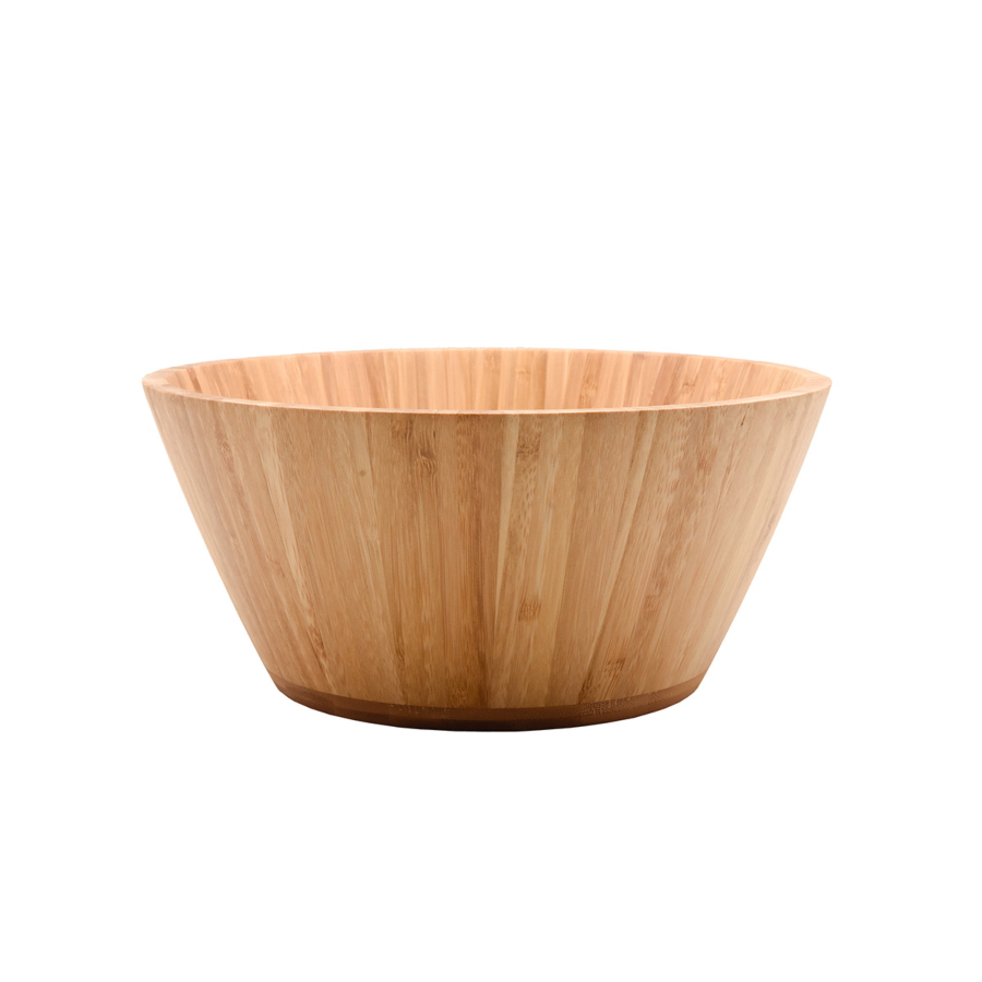 Bol Bambou 25,5X11,5Cm - Beige Naturel Offres Ramadan