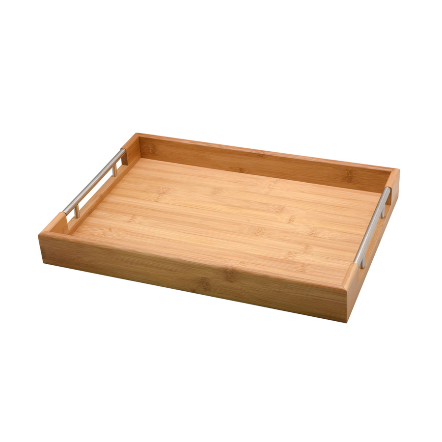 Plateau Bambou 45Cm - Beige Naturel Offres Ramadan