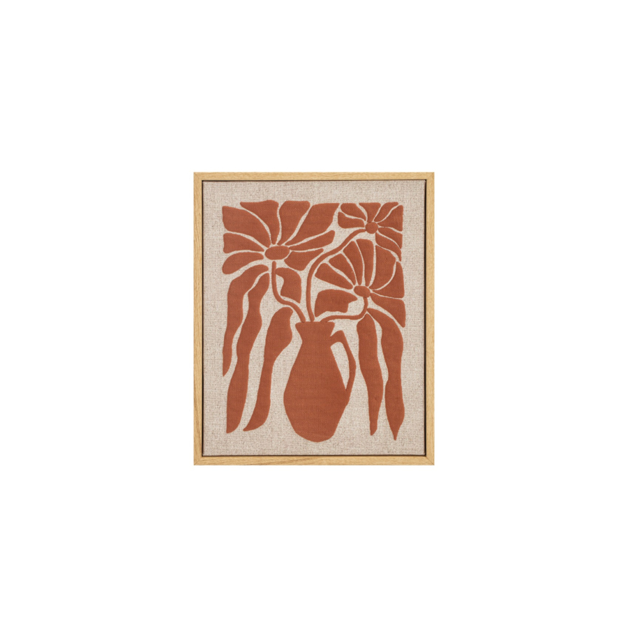 Tableau Vase Avec Cadre - Terracota Décorations