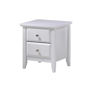Chevet 2 Tiroirs Lala - Blanc Chambre enfant