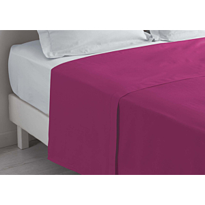 Drap Plat Point Bourdon - Rose
