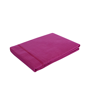 Drap Plat Point Bourdon - Rose Draps