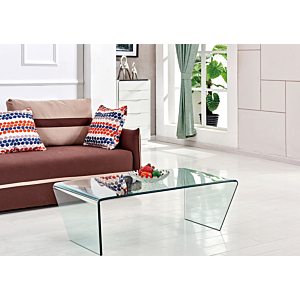 Table Basse Kelly - Vert Transparent