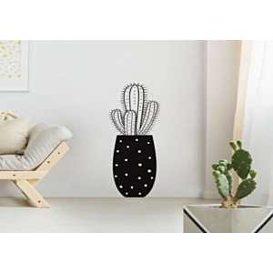 Stickers Cactus - Noir 