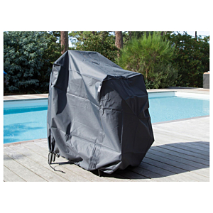 Housse De Chaise Empilable Alina - Gris MEUBLE EXTERIEUR
