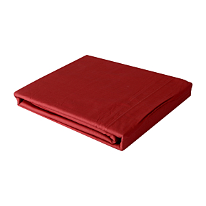 Drap Plat Percale - Terracotta Draps