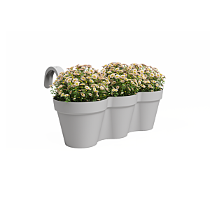 Pot Capri Balcony Triple 54Cm - Gris Clair Pots / cache pot / jardinières