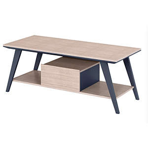 Table Basse Elegance Fashion - Beige / Gris Foncé