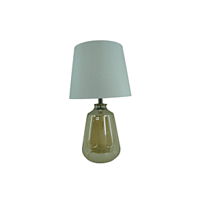 Lampe De Table En Verre 23X41Cm - Ambre Promotions
