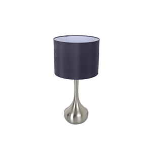 Lampe De Table En Métal 23X44Cm - Silver Luminaires