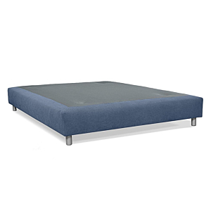 Sommier Tapissé Valkery Florida  140*190 Bleu Jean