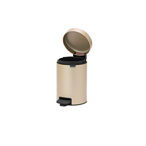 Poubelle A Pédale Newlcon 3L - Champagne