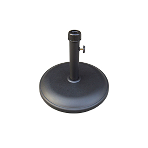 Base Parasol 12Kg Ronde - Noir