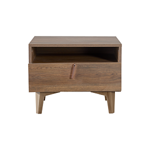 Table De Chevet Carpinus - Chêne Foncé