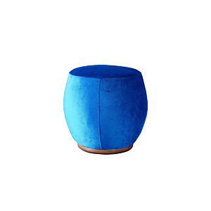 Pouf Carpinus - Bleu Déstockage