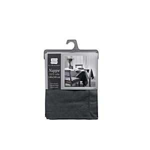 Nappe Rectangle 140X240Cm - Anthracite Nappe et serviettes