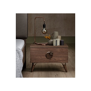Table De Chevet Clara - Noyer
