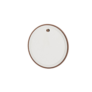 Miroir Clara Rond - Noyer Déstockage