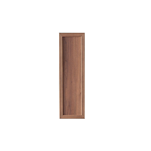 Etagère Murale Verticale Flemens - Taupe / Chêne Vitrines Et Étagères