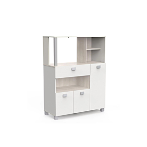 Loge Acacia 3 Portes - Blanc Soldes été vague 2