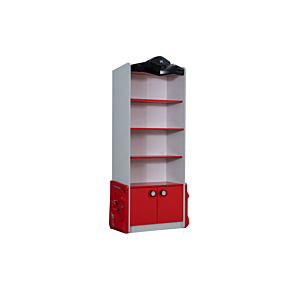Bibliothèque Champion - Rouge Chambre enfant