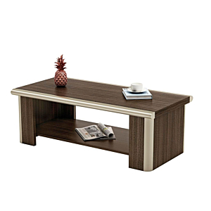 Table De Café Luxury 140X70X50Cm - Chêne Foncé Déstockage