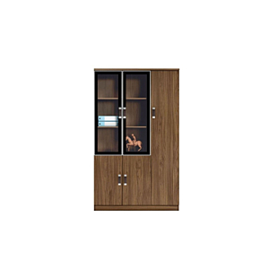 Élément De Rangement Mural Excellence 120X40X200 Cm - Marron