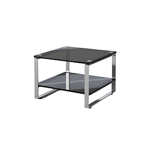 Table Café Carré Santo - Noir Mobilier Pro