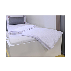 Couette Bébé Premium 110X125Cm Avec Housse Couette Ultrason - Blanc