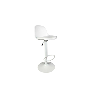 Tabouret Isak Avec Coussin Fixe - Blanc