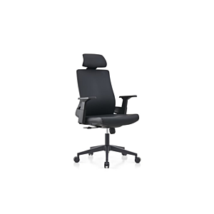 Fauteuil Président Bari - Noir
