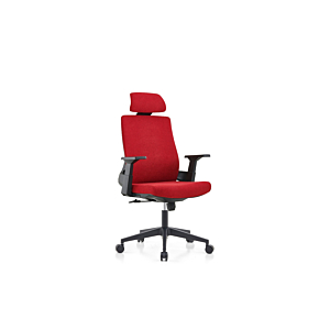 Fauteuil Président Bari - Rouge