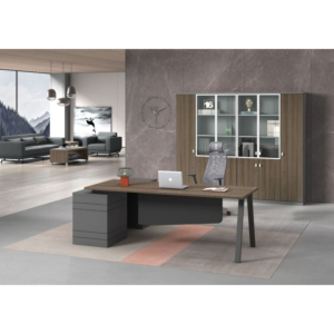 Table Café Respect - Noyer / Gris
