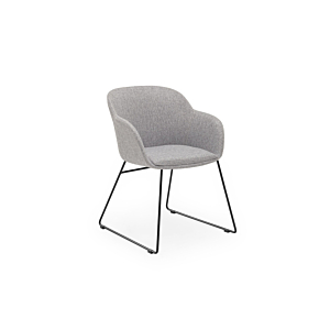 Fauteuil Queen - Gris 