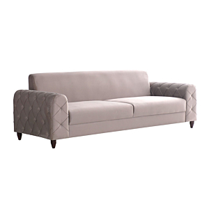 Canapé New Natello 3 Places - Gris Clair Sofa